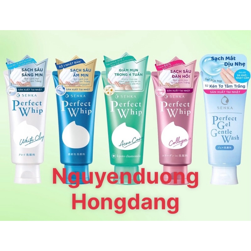 [Hàng Cty)Sữa rửa mặt Shiseido Senka Perfect Whip