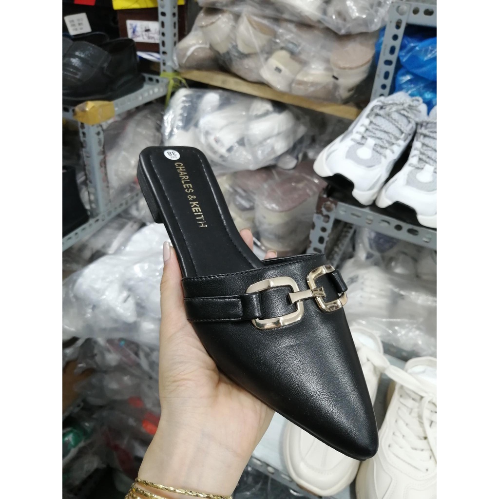 Dép sục nữ búp bê nơ bít mũi trệt đế bằng,giày vnxk bệt lép kẹp xỏ ngón thời trang