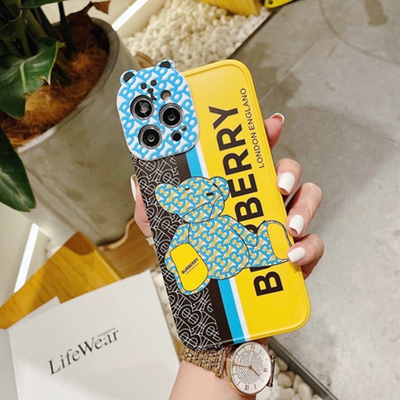 Fashion Brand Bear IMD Stereo Lens iPhone 12 Pro Max 11 Pro Max X Xr Xs Max Xr 8 7 Plus