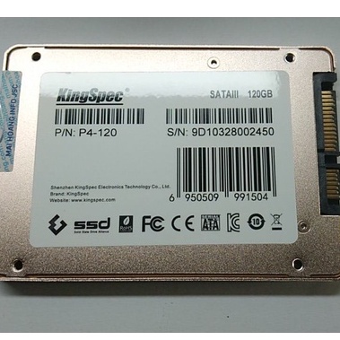 Chính Hãng - SSD 120GB Kingspec { Bảo Hành 36 tháng mới } - Xaclaptop