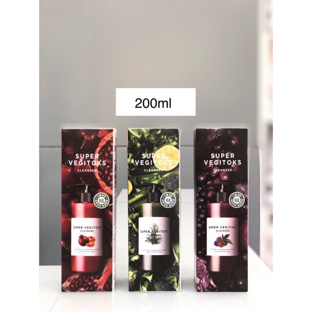 Sữa Rửa Mặt Thải Độc Rau Củ Làm Sạch Sâu Vegitoks Cleanser Mẫu Mới | BigBuy360 - bigbuy360.vn