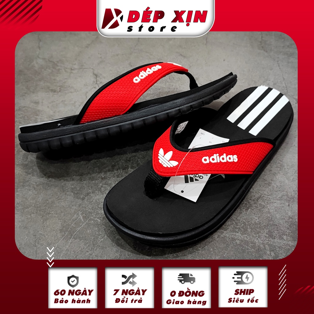Dép Kẹp Adidas Cao Cấp Đế Cao Siêu Bền Nhẹ chống trơn trượt