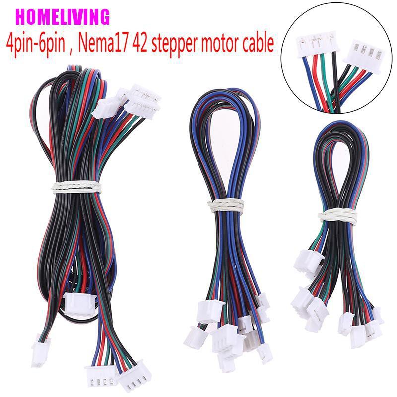 Set 5 Dây Cáp Động Cơ Bước 4pin - 6pin Xh2.54 Cho Máy In 3d