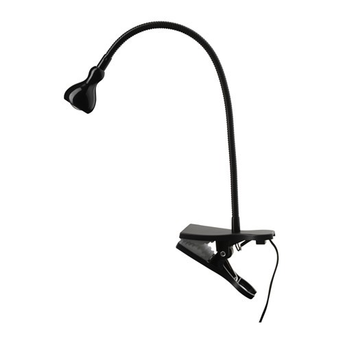 Đèn kẹp bàn đọc sách JANSJÖ IKEA Đen