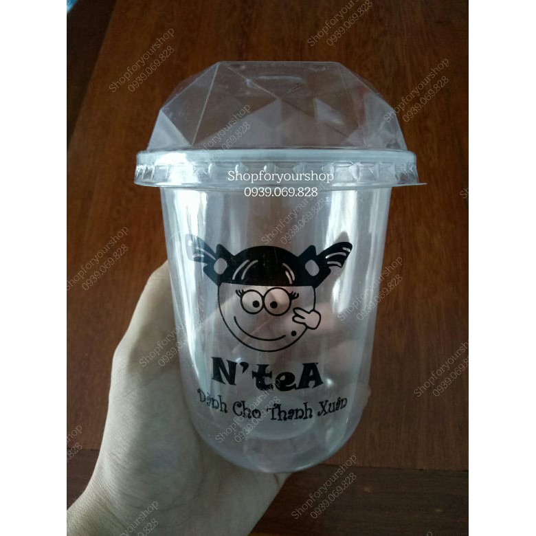 100 LY ĐÁY BẦU PP + NẮP 360 - 500 - 700ml