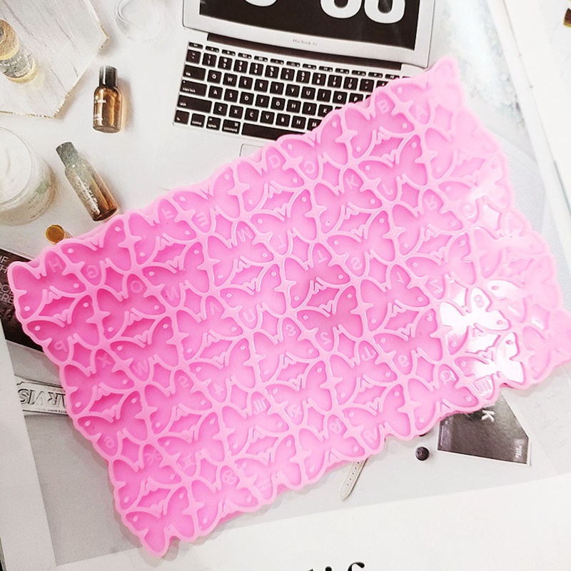 Khuôn Silicone Làm Mặt Vòng cổ / Móc Khóa Hình Chữ YOUYO DIY