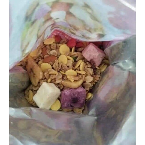 Combo 4 bịch ngũ cốc sữa chua Hồng đậm