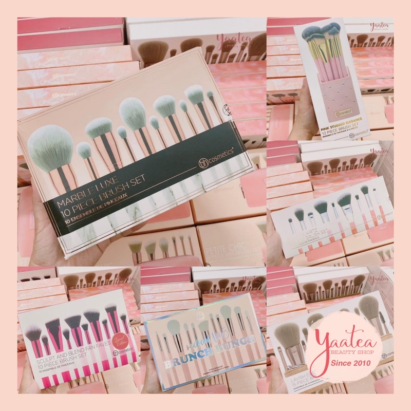 Bộ Cọ trang điểm BH Cosmetics nhiều loại