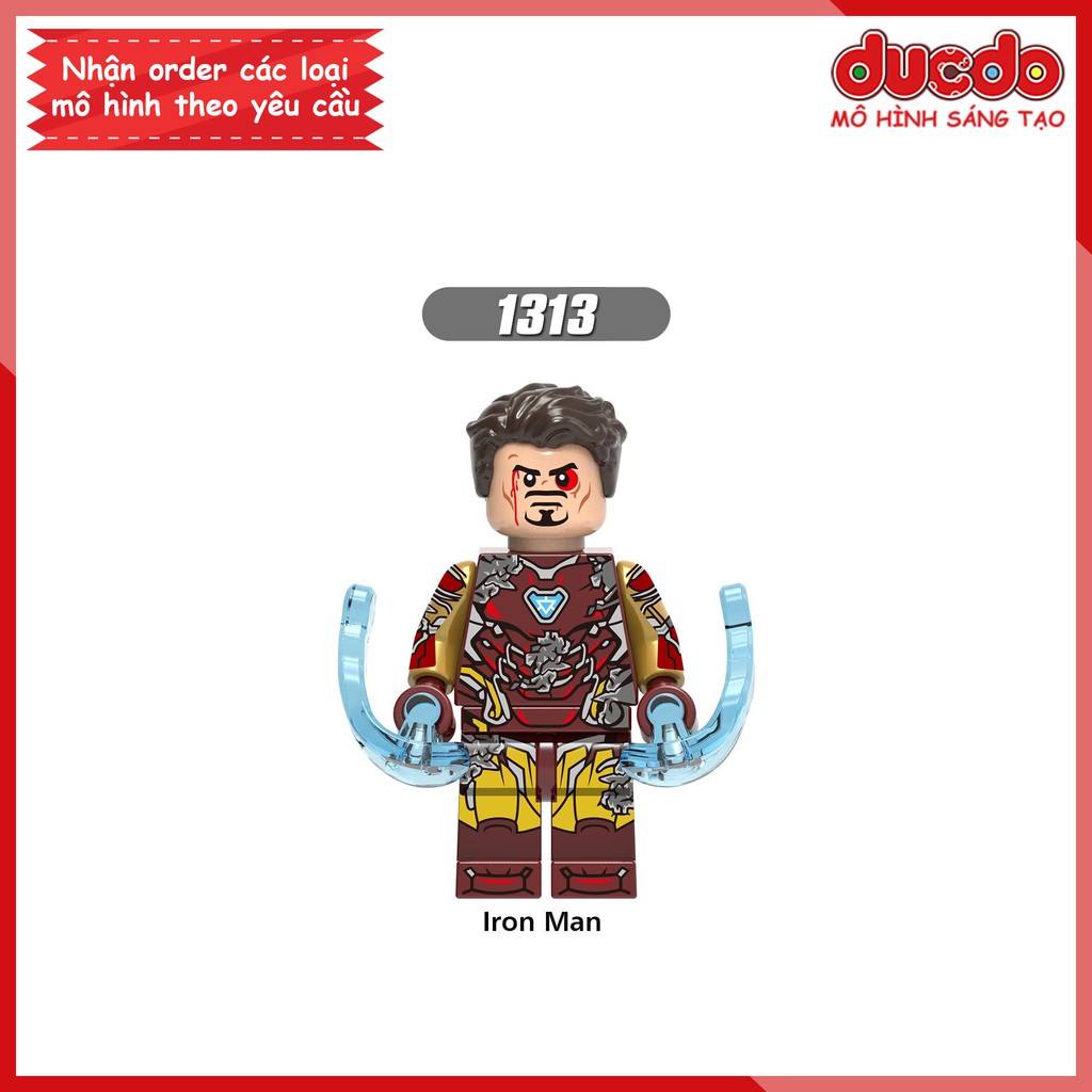 Minifigures các nhân vật trong End Game - Đồ chơi Lắp ghép Xếp hình Mô hình Mini Iron Man XINH X0264