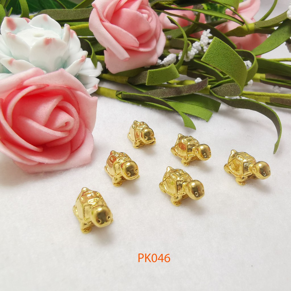 CHARM RÙA VÀNG PHỐI VÒNG CHUỖI TRANG SỨC PHỤ KIỆN NAM NỮ PK046