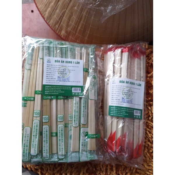 Bó đũa tre sạch dùng 1 lần - hàng đẹp