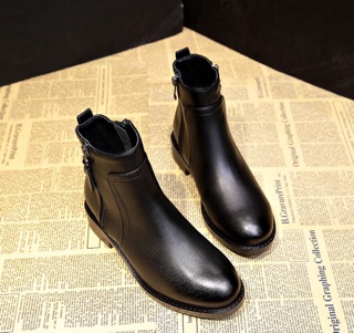 Boots da nữ cổ ngắn thời trang Hàn ( Kèm Ảnh Thật)