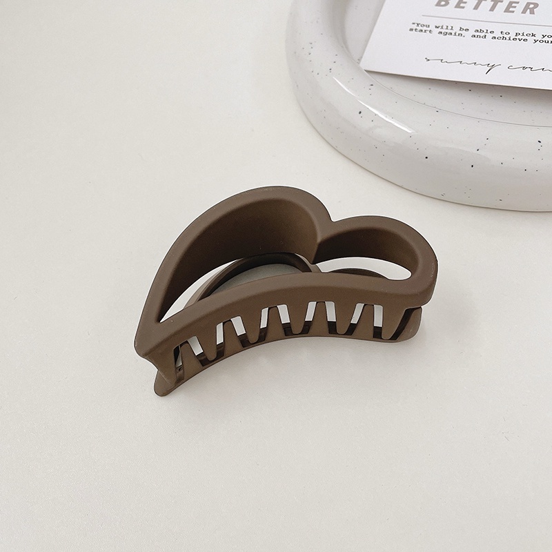 Kẹp tóc hình cá mập màu sắc đơn giản cho nữ