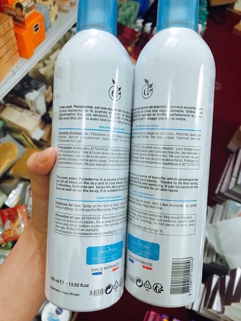 Xịt khoáng Panaderma 400ml | BigBuy360 - bigbuy360.vn