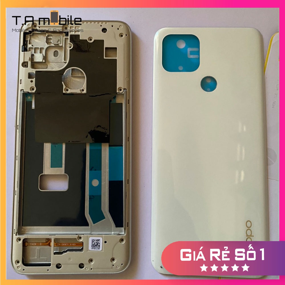 Bộ vỏ điện thoại OPPO - A15  Màu TRẮNG , ĐEN , XANH