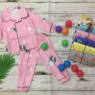 Combo 3 bộ Pijama dài cho bé