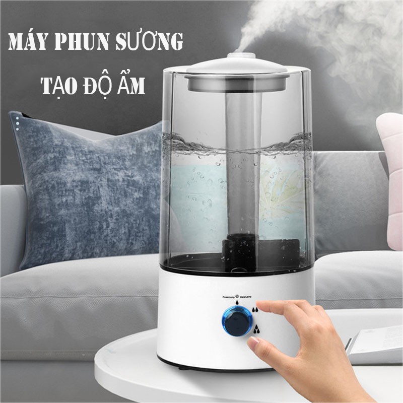 Máy Phun Sương Tạo Độ Ẩm Không Khí Công Suất 25W Dung tích 4l vt124