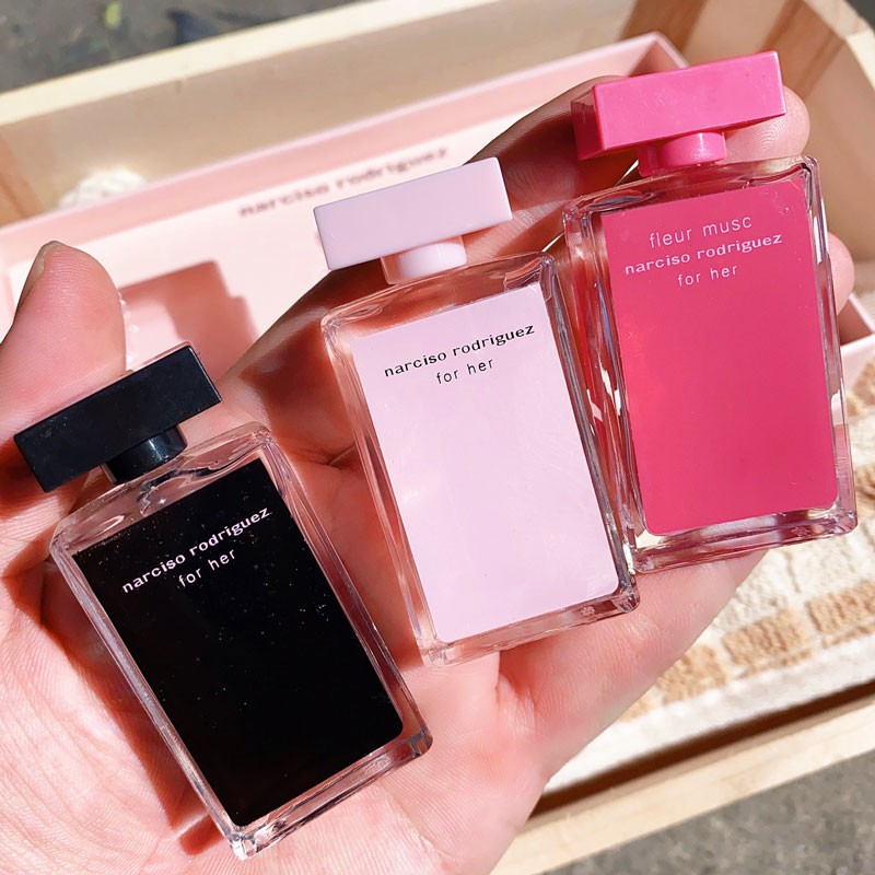 Tách set 7.5ml - Set Nước Hoa Narciso Rodriguez 4 Chai Mini Có Hộp Fullbox