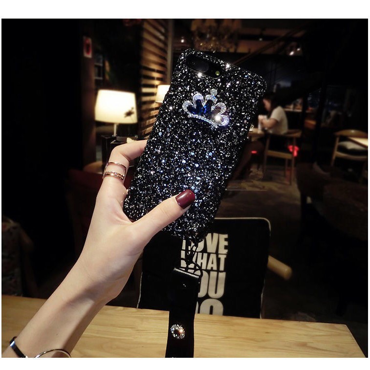 Ốp lưng Realme C3 C2 C1 5i 5 Pro lấp lánh kiểu sang trọng dành cho OPPO A9 2020 A3S A7 A5S A37 A57 A59 A71 F5 F9 F11 PRO