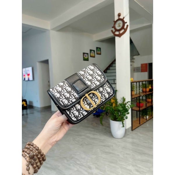 Túi Đeo Chéo Nữ Hoạ Tiết CD Thổ Cẩm, Túi Xách Nữ D.I.O.RR