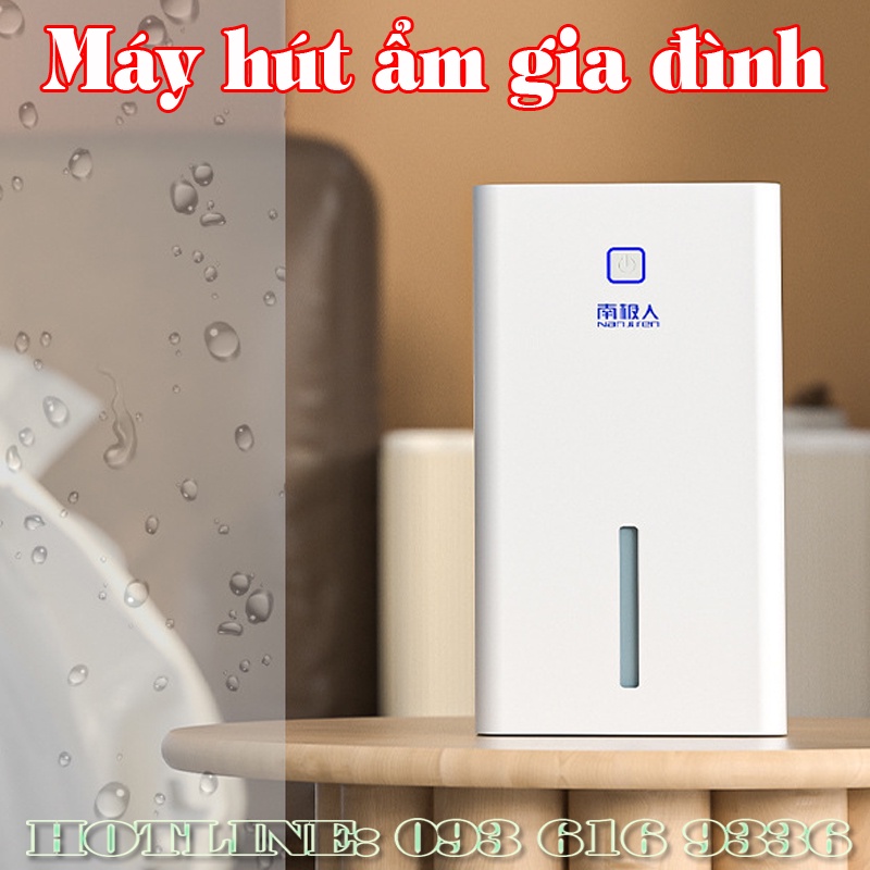 Máy hút ẩm ⚡️ 𝐅𝐑𝐄𝐄 𝐒𝐇𝐈𝐏 ⚡️ Máy hút ẩm làm sạch không khí gia đình phỏng ngủ phòng khách - SLC.VN