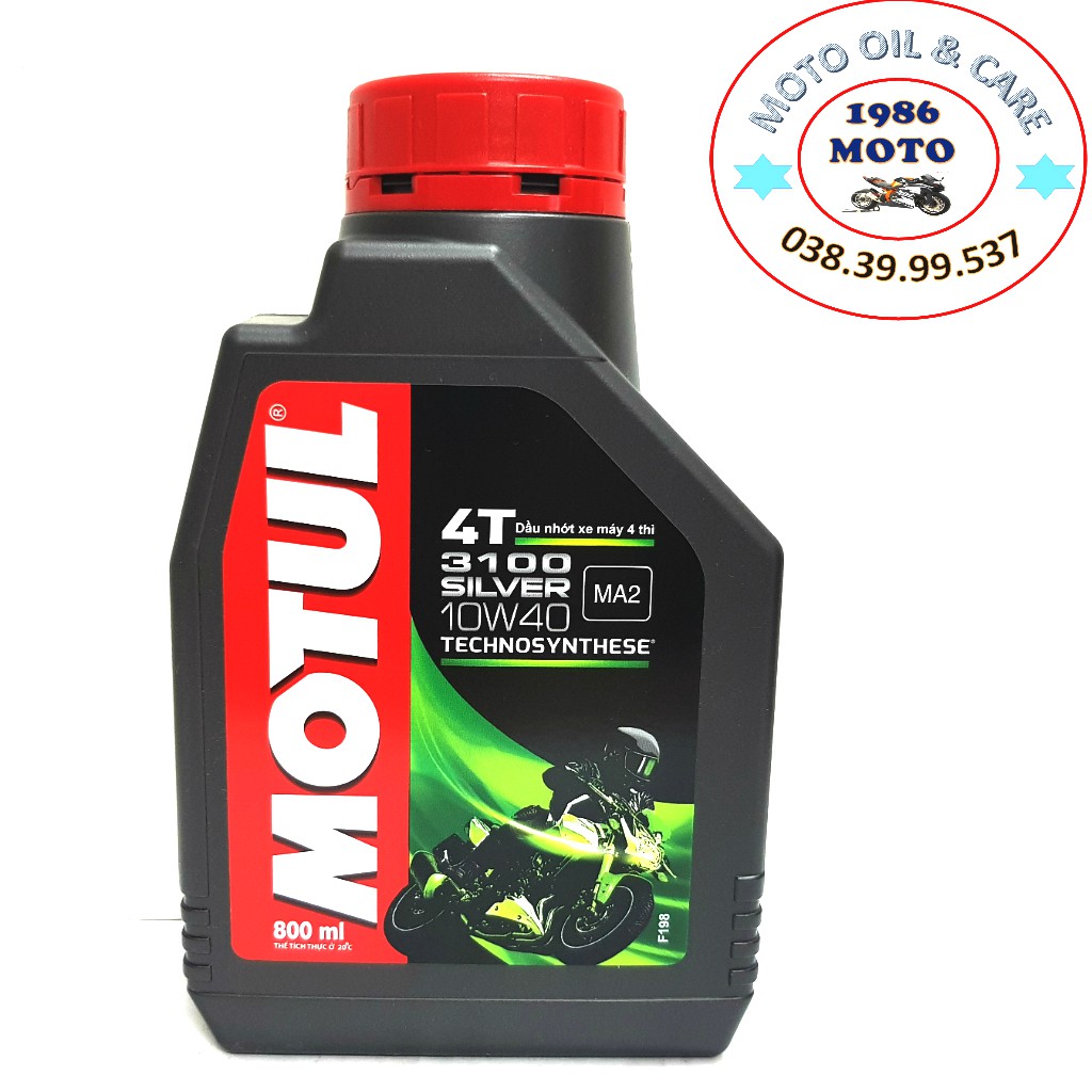 Nhớt xe số cao cấp Motul 3100 Silver 800ml