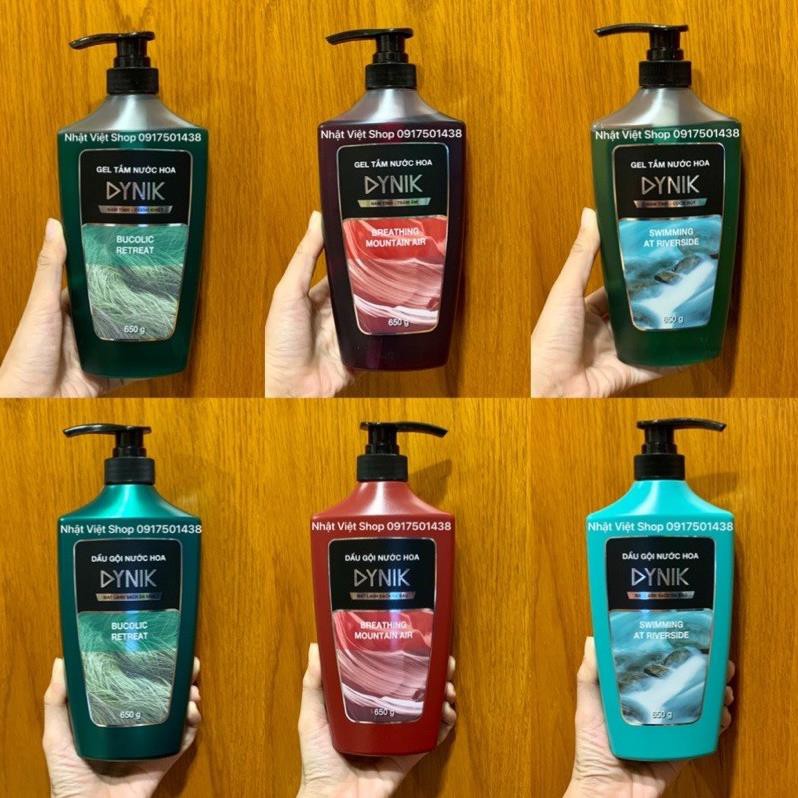 Bộ Dầu Gội và Gel Tắm Nước Hoa Nam DYNIK