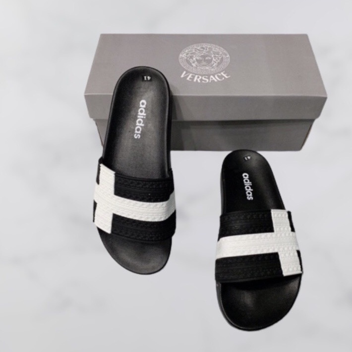 Dép Quai Ngang Nam Nữ Đế Cao 3cm,Dép nam quai ngang adidas , Dép nisex thời trang đế cao su