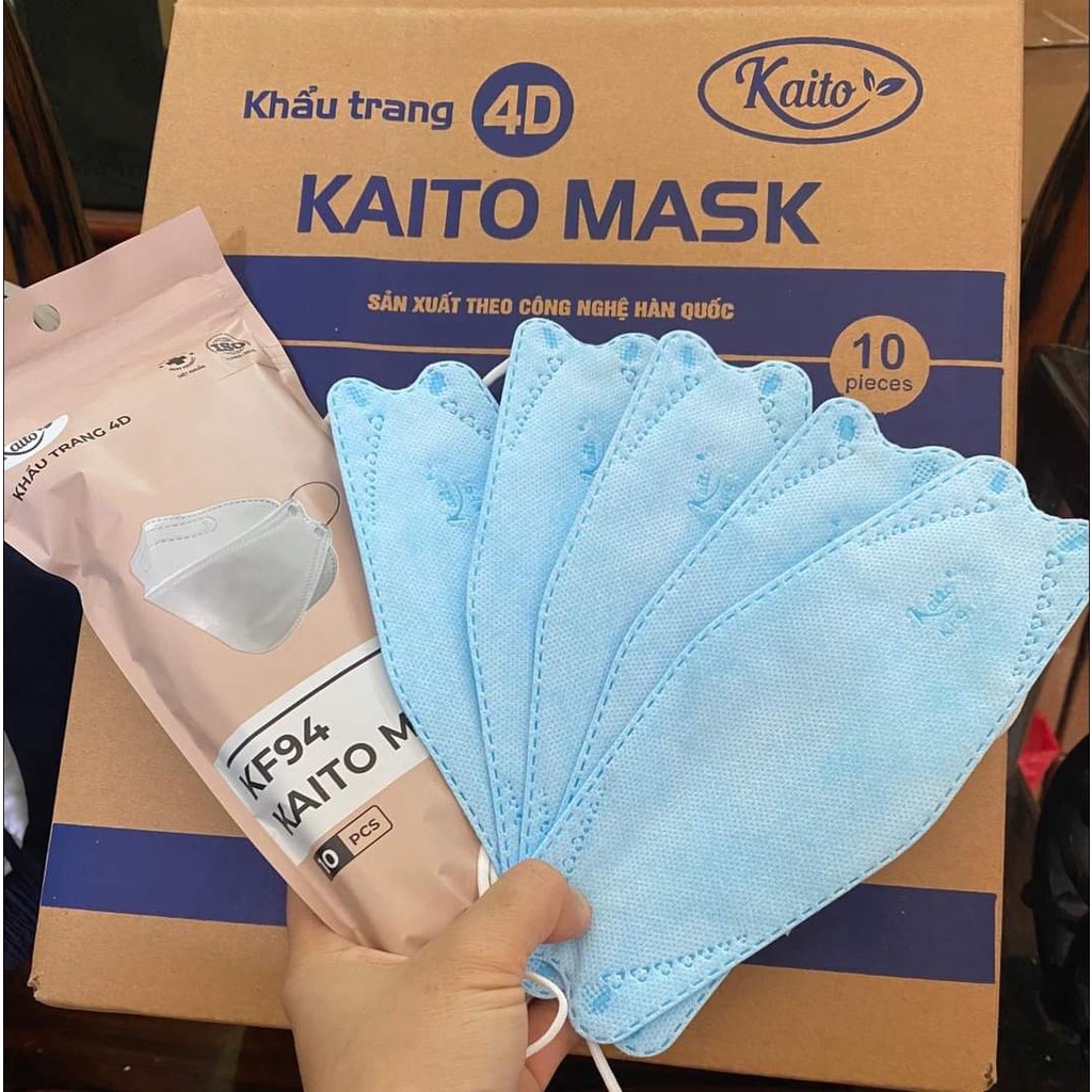 1 thùng gồm 300 cái khẩu trang y tế MASK KF94 SH công nghệ dập hàn quốc, thiết kế thời trang, kháng khuẩn ,kaito TRẮNG