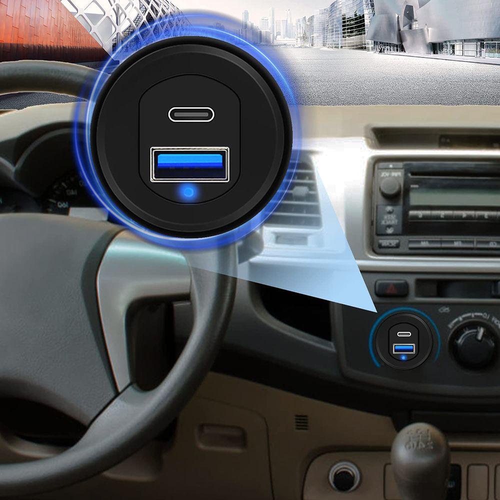 Dây Cáp Nối Dài Chống Thấm Nước Gắn Đèn LED Báo Hiệu Cho Xe Tải / Tàu Thuyền /
