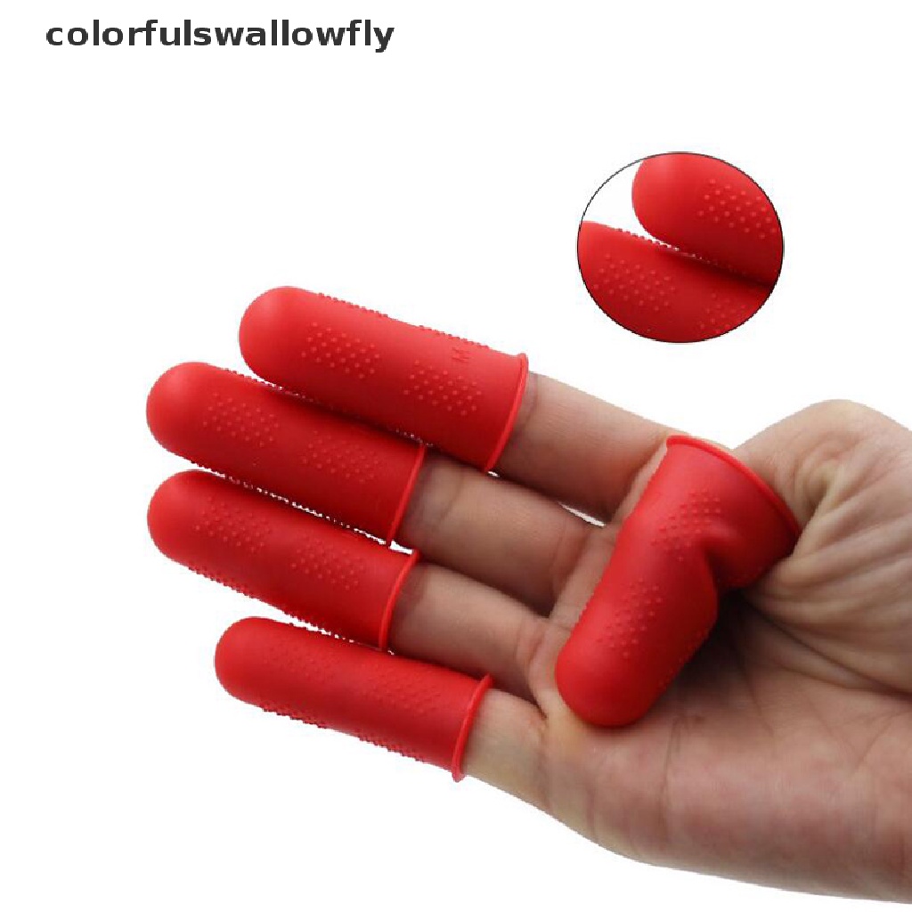 Bộ 3 nắp silicone bảo vệ ngón tay chống đứt tay tiện dụng khi làm bếp