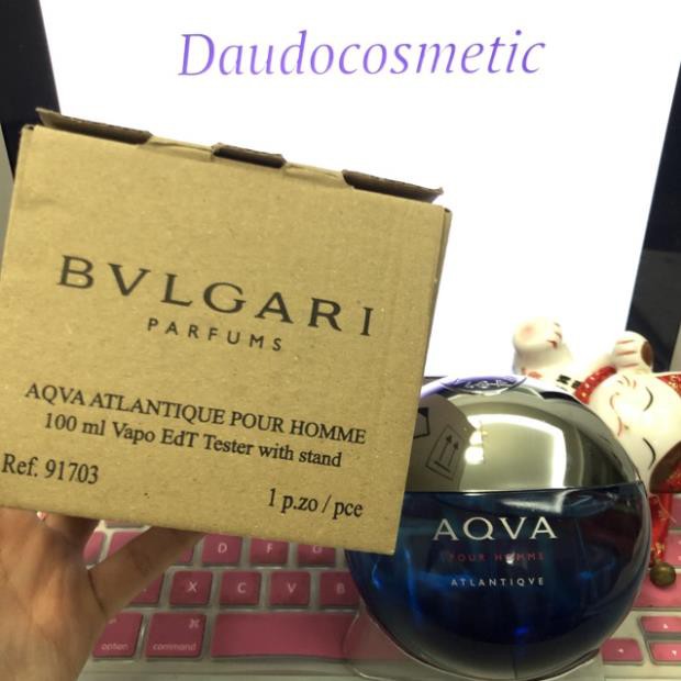 [ fullsize ] Nước hoa BVLgari Aqva Pour Homme Atlantiqve EDT 100ml 50ml . Chính Hãng Cao Cấp