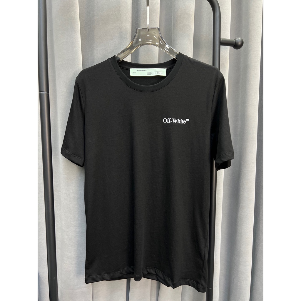 Áo Thun Mùa Hè Cổ Tròn Ngắn Tay In Chữ 0FF Wh1te 2022 S-4XL
