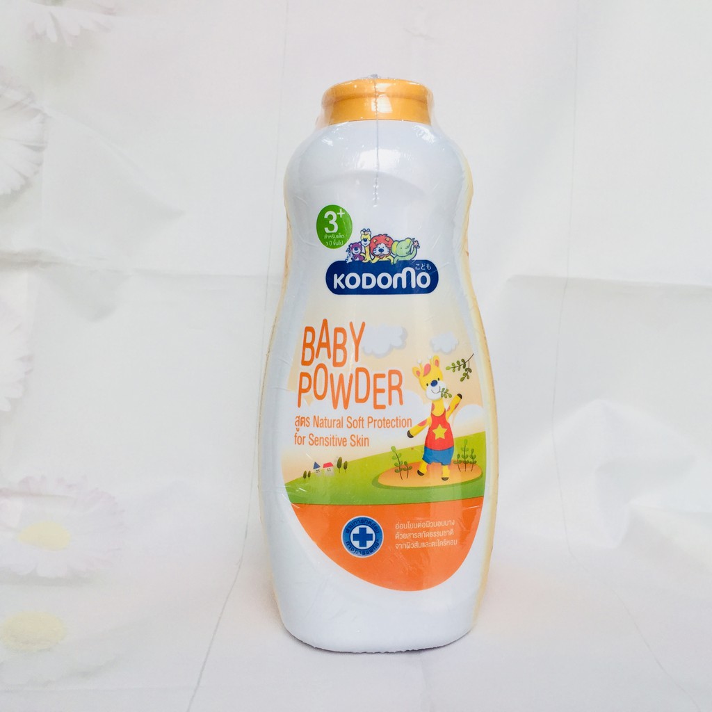 Phấn rôm trẻ em Kodomo Natural Soft 400g