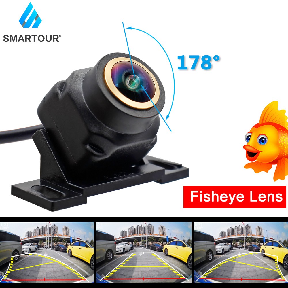 Camera Lùi Xe Tầm Nhìn Ban Đêm Thông Minh 178 Hd 1080p