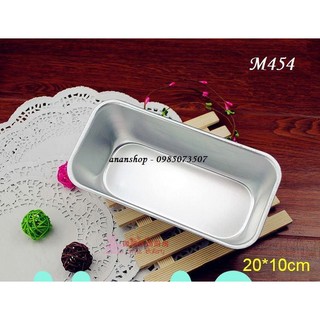 Khuôn loaf/ khuôn chữ nhật nhôm 20cm A05