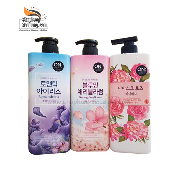 SỮA TẮM NƯỚC HOA THE ON The Body (900ml) Hàn Quốc