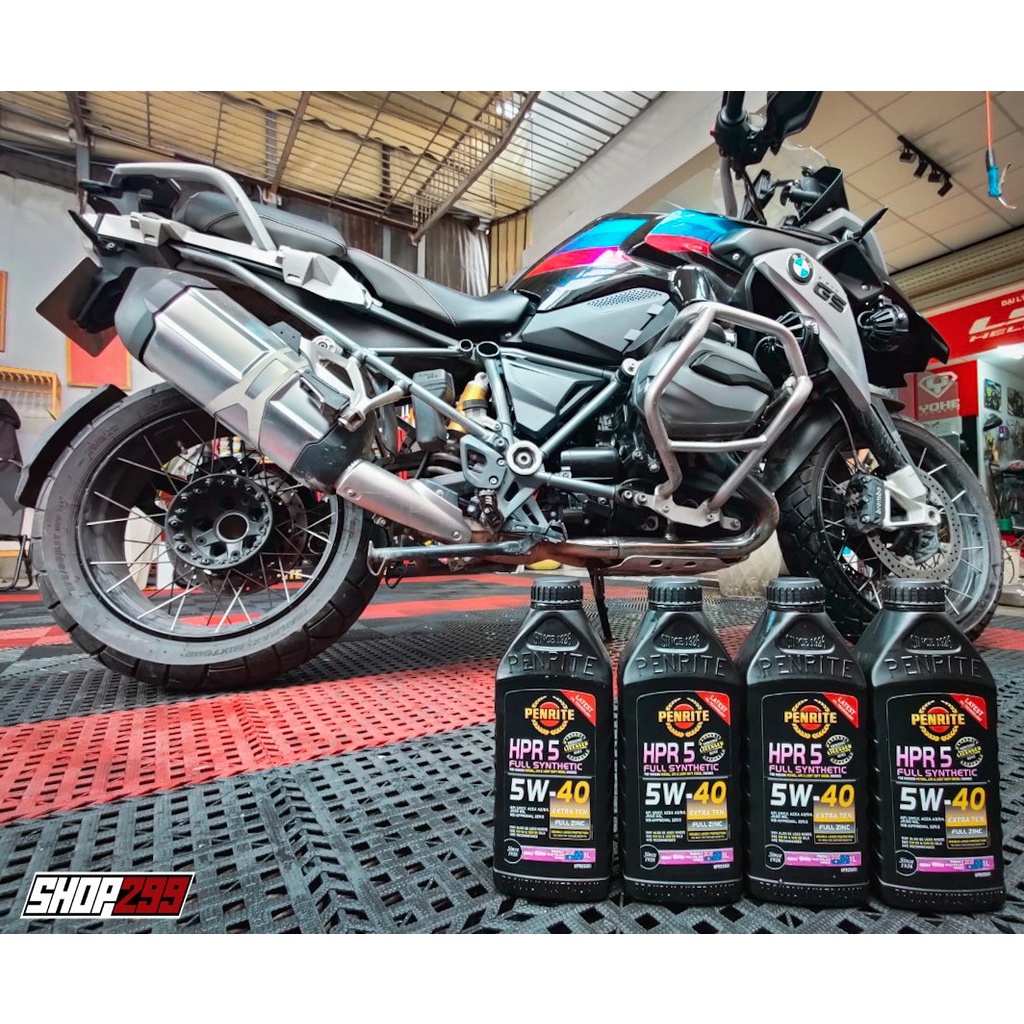 Nhớt Penrite HPR 5 5W40 Full Synthetic Chuyên Dùng Cho BMW R1250GS/GSA, BMW S1000R/RR, VESPA tiêu chuẩn API SP, A5/B5