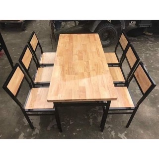 GHẾ ĐÔN VUÔNG GỖ CAO SU mặt vuông 40x40 cm
