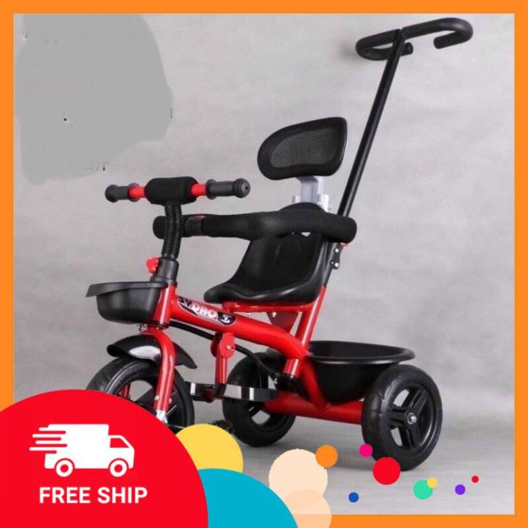 Xe đẩy 3 em bé Bánh Cao Cấp Cho Bé Có Tay Đẩy Mẫu Mới.