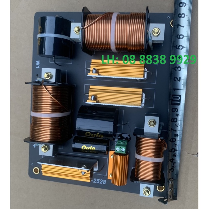 MẠCH PHÂN TẦN FULL ĐÔI CÔNG SUẤT LỚN PRO F2528 - DÙNG CHO LOA LỚN - GIÁ 1 CÁI