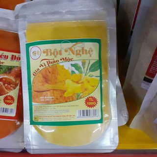 tinh bột nghệ 100g