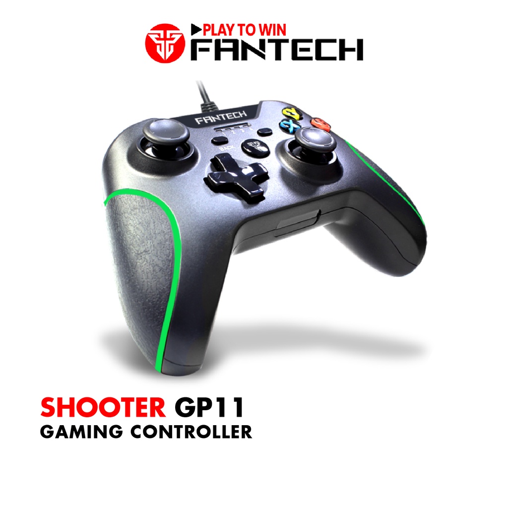 Tay Cầm Chơi Game Có Dây Fantech GP11 SHOOTER Dùng Được Cho PC, Console, Smart TV... 4 Chế Độ Cho Từng Thể Loại Game