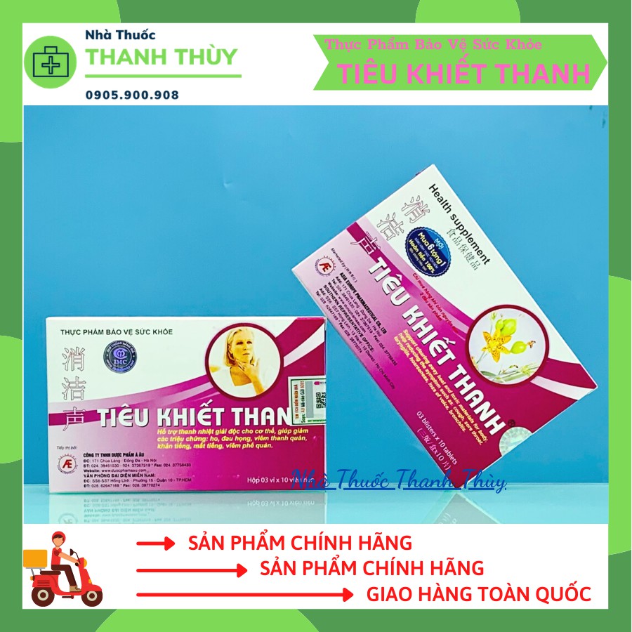 TIÊU KHIẾT THANH  Phòng Ngừa Và Giảm Các Triệu Chứng  Đường Hô Hấp Trên