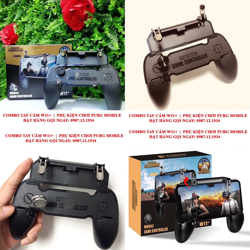 Tay Cầm Chơi Game W11 Plus Hỗ Trợ Game Liên Quân, Pubg, Free Fire Controller đa năng cao cấp
