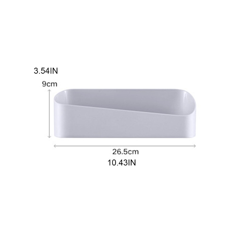 Khay Đựng Đồ Dùng Nhà Tắm Dán Tường Không Cần Khoan Tiện Dụng