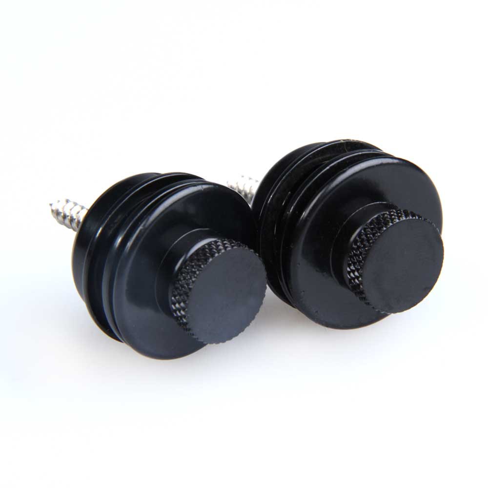 Set 2 chốt khóa cho dây đeo đàn guitar an toàn thiết kế đầu phẳng