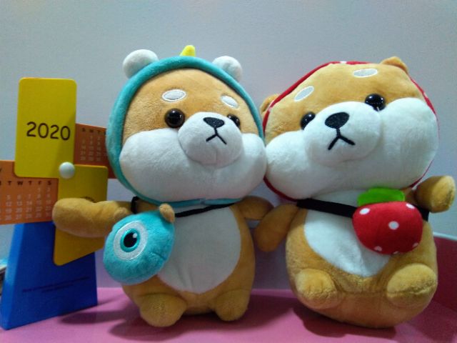 Gấu bông chó Shiba