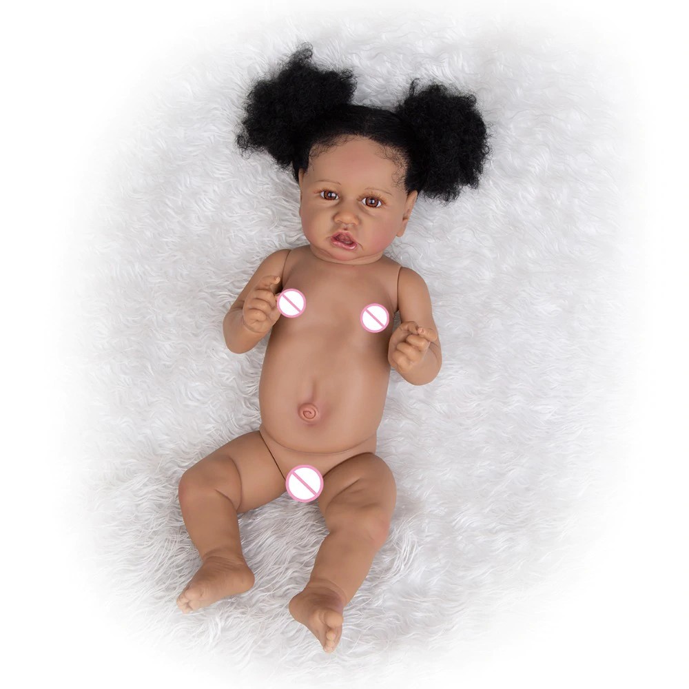 Búp Bê Tái sinh Saskia KEIUMI Body Silicone 55 cm - Reborn 22 inch Doll Full Silicone