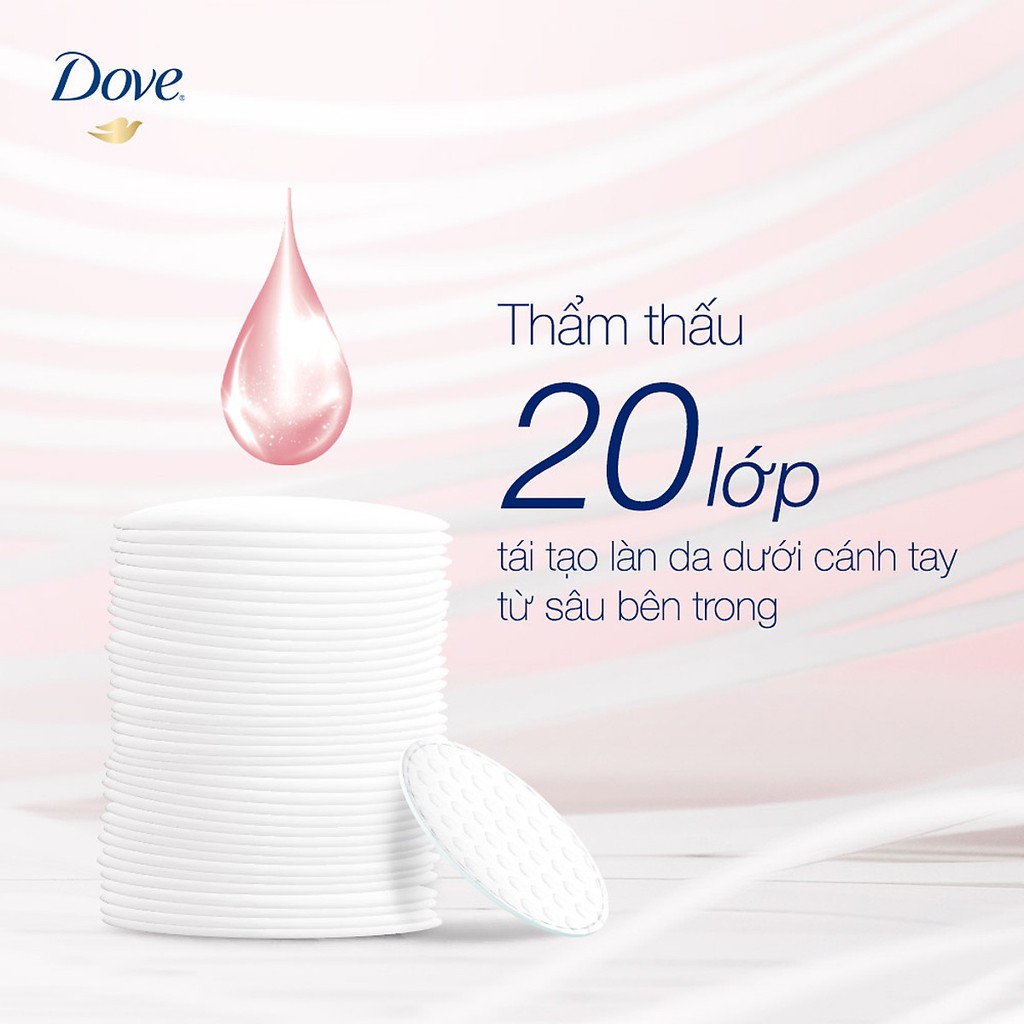 Kem Khử Mùi Dove Tinh Chất Serum Dưỡng Sáng 50ml